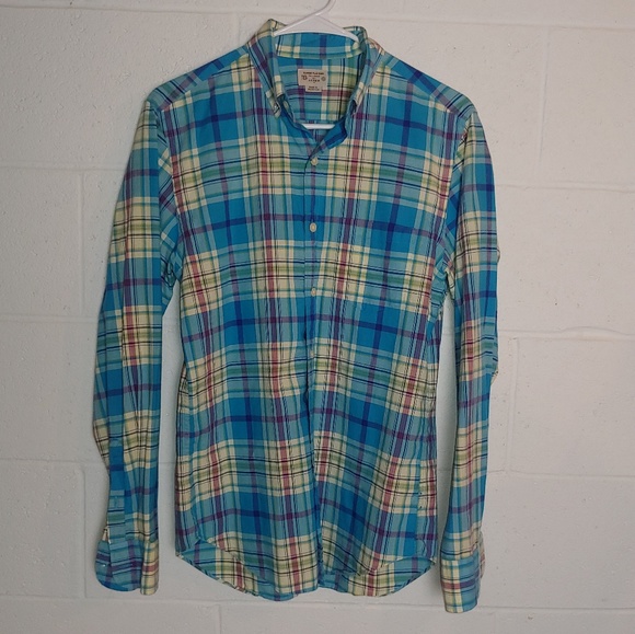 J. Crew Other - J. Crew Summer Plaid Oxford
